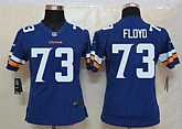 Women Limited Nike Vikings #73 Sharrif Floyd Purple Team Color Stitched NFL Jersey,baseball caps,new era cap wholesale,wholesale hats